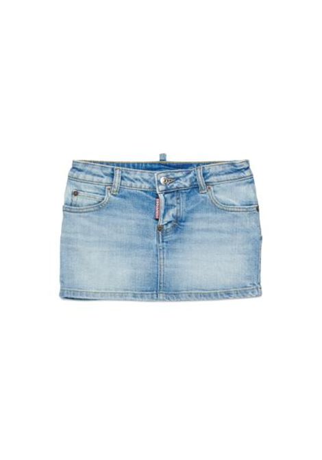 Minigonna con tasche DSQUARED2 JUNIOR | DQ3219 D0AF3DQ01